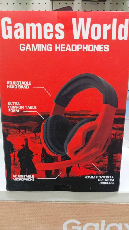 Games World BT20 gaming headphones
