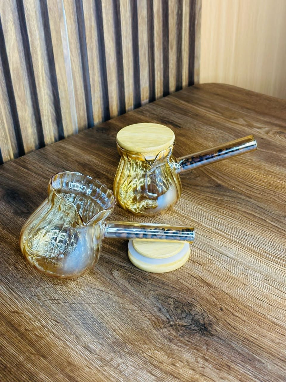 Glass coffee maker