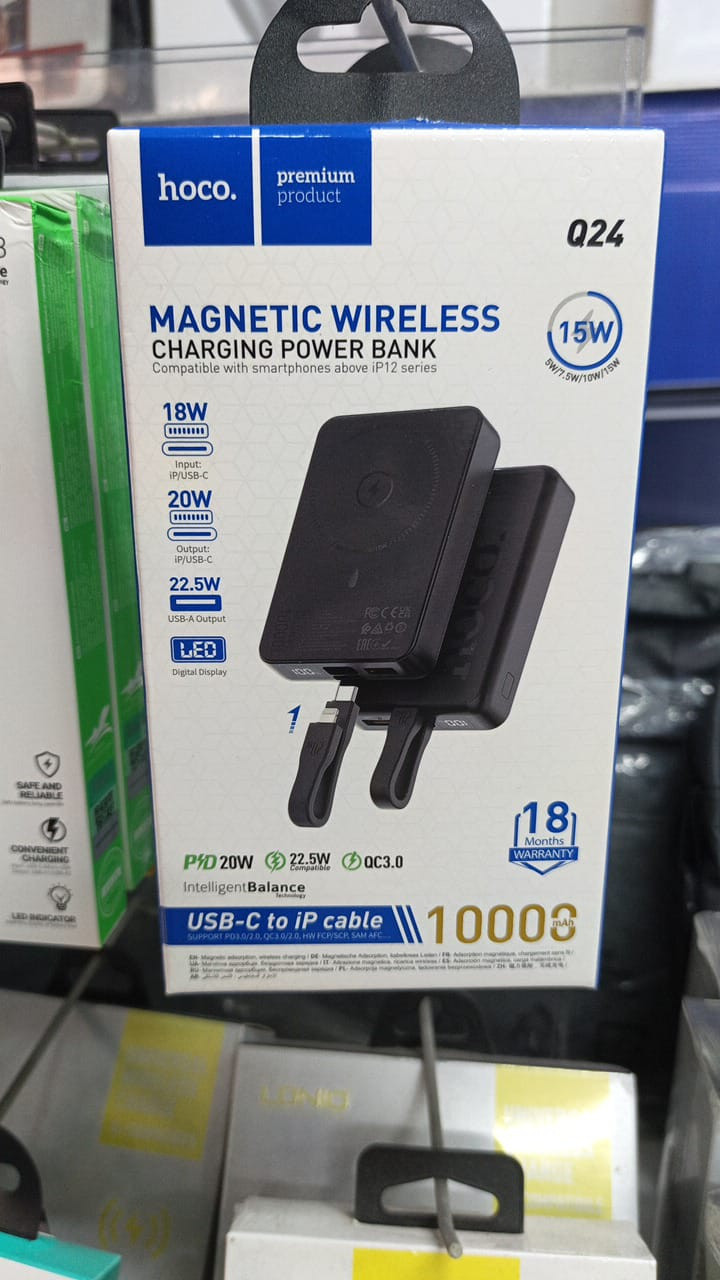 Hoco Q24 Magnetic Wireless Charging Power Bank